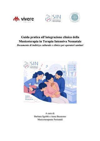 Copertina Guida pratica Musicoterapia in Terapia Intensiva Neonatale – SIN 2026